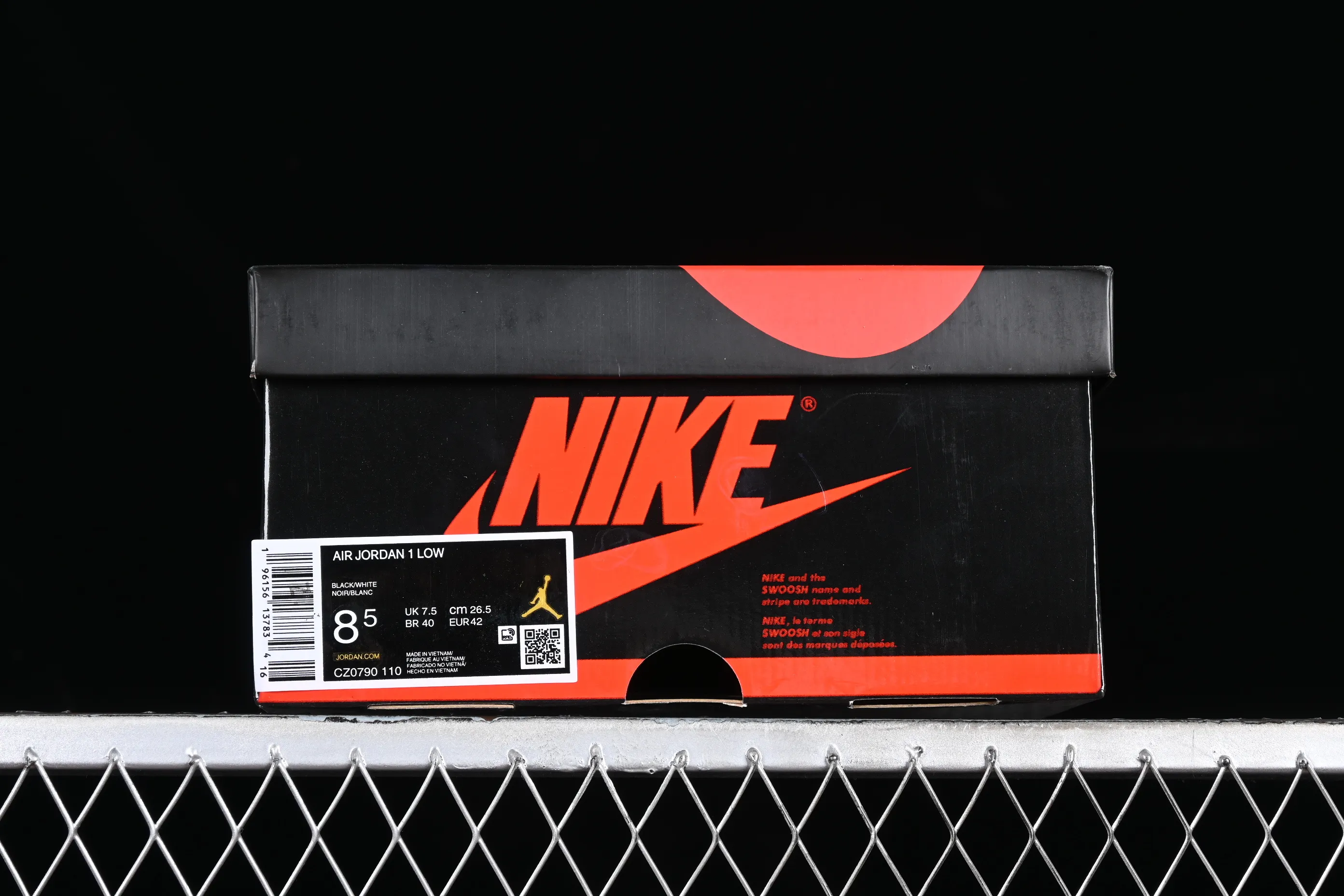 All categories Air Jordan Jordan series basketball shoes Air Jordan 1 Low Z version Air Jordan 1 Low AJ1 Joe 1 black and white panda low-top cultural casual sneakers CZ0790-110